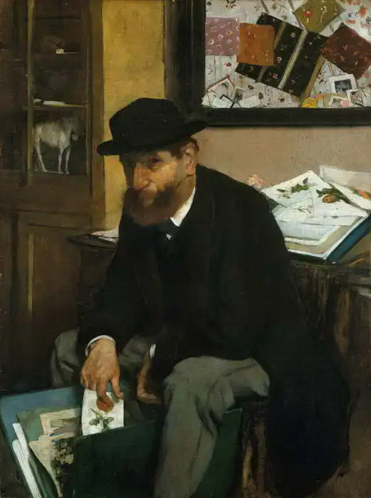 Degas, Edgar: Collectionneur de graphiques
