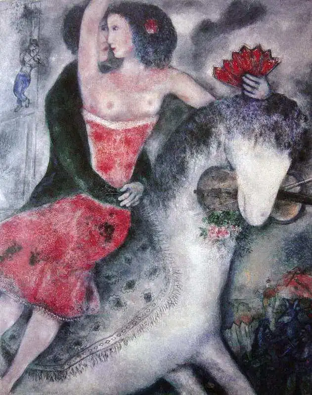 Chagall, Marc: Equestrian performance