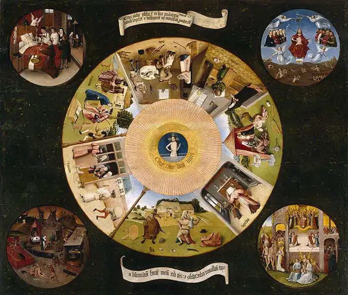 Bosch, Hieronymus: Seven Deadly Sins