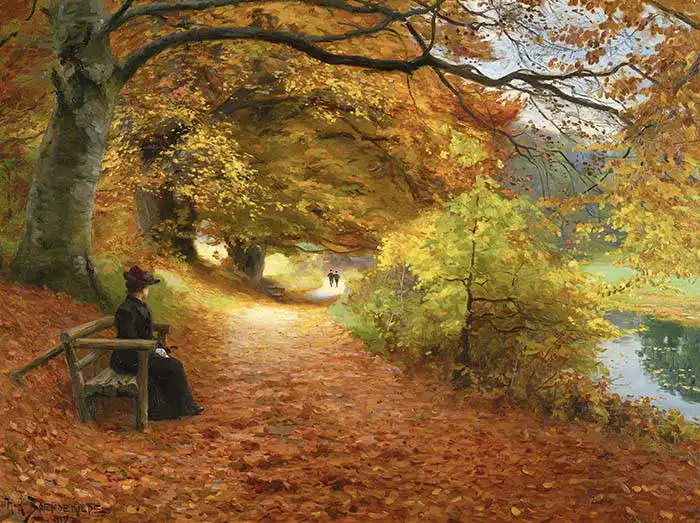Brendekilde, Hans Andersen: Autumn road