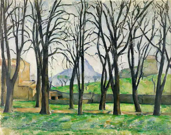 Cézanne, Paul: Chestnuts in the Jas de Bouffan