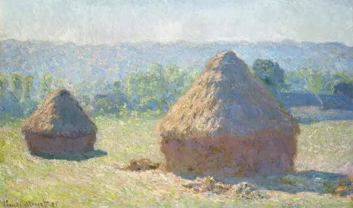 Monet, Claude: Barns in late summer
