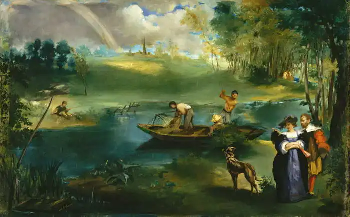 Manet, Edouard: Fishing