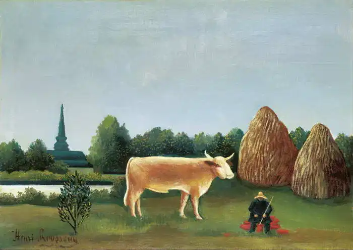 Rousseau, Henri: La escena en Bagneux, en los suburbios de París