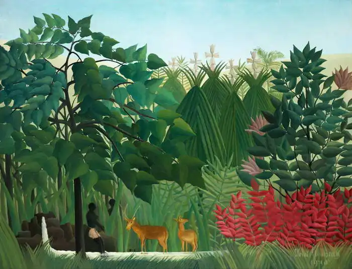 Rousseau, Henri: Waterfall