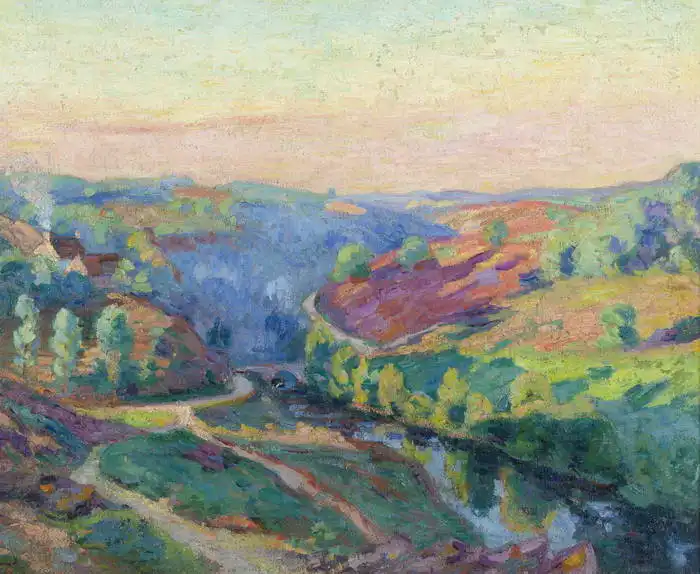Guillaumin, Jean: In a valley