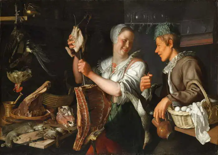 Wtewael, Peter: Scène de cuisine
