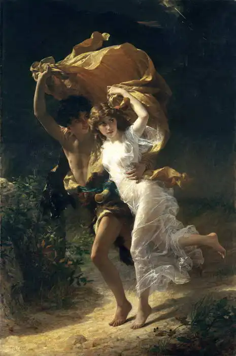 Cot, Pierre Auguste: Storm
