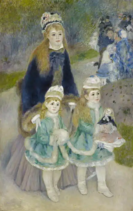 Renoir, Auguste: Auf der Strandpromenade