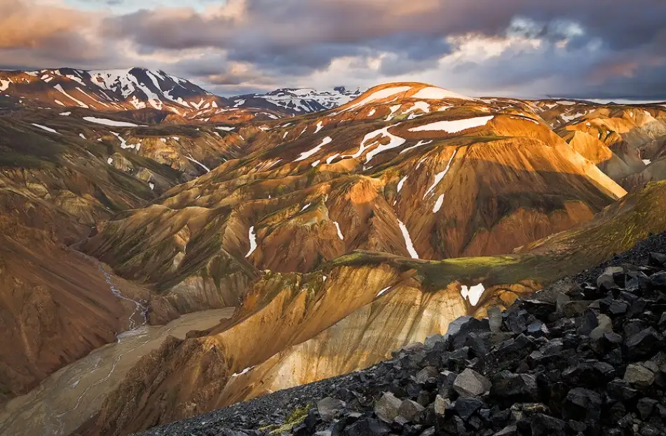 Wrobel, Karsten: Landmannalaugar Sunset
