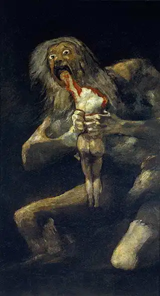 Goya, Francisco: Saturn devouring one of his children
