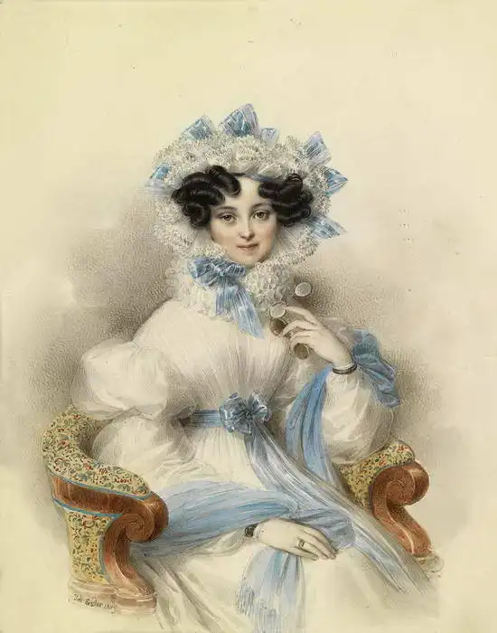 Ender, Johann Nepomuk: Portrait of Henriette von Österreich