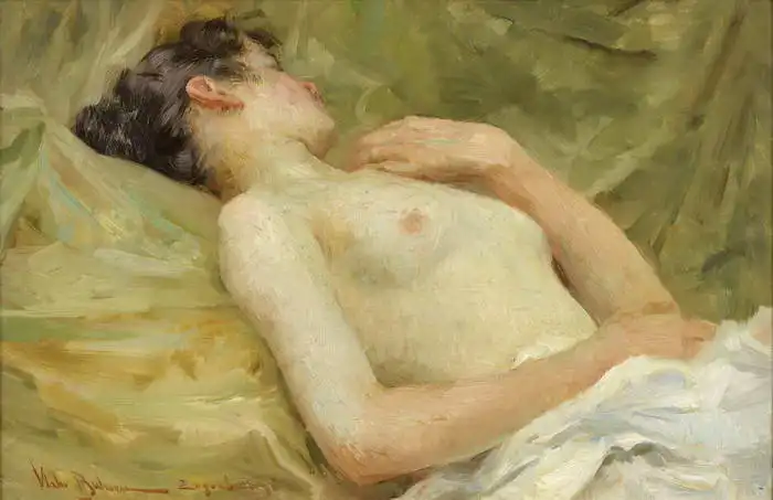 Bukovac, Vlaho: Nude