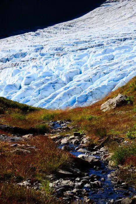 Zuzana a Josef Havlin: Alaskan glacier