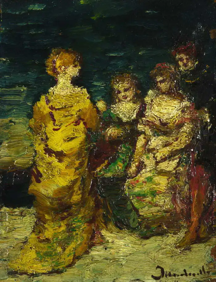 Monticelli, Adolphe: The subject compositions