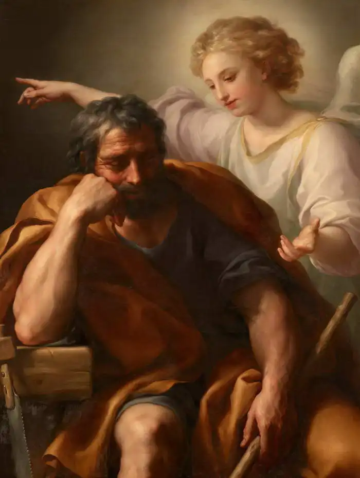 Mengs, Anton Raphael: Dream of St. Joseph