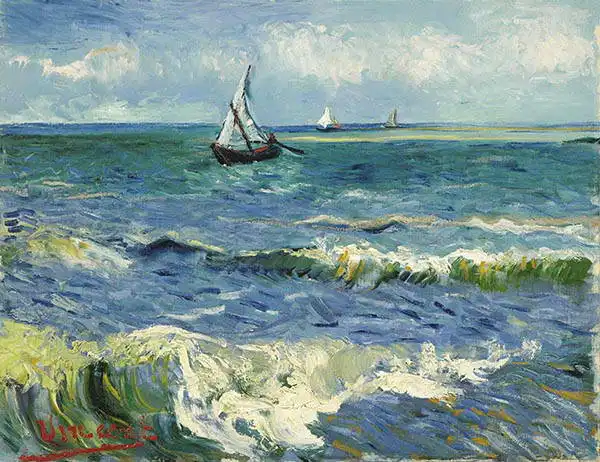 Gogh, Vincent van: Sea at Les Saintes-Maries-de-la-Mer