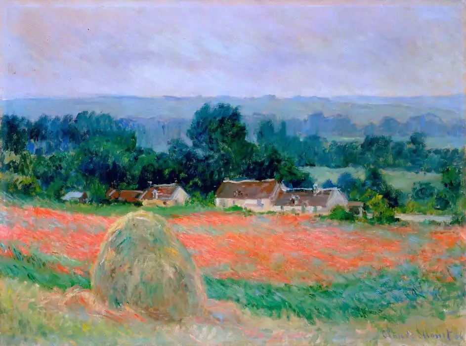 Monet, Claude: Hayloft in Giverny