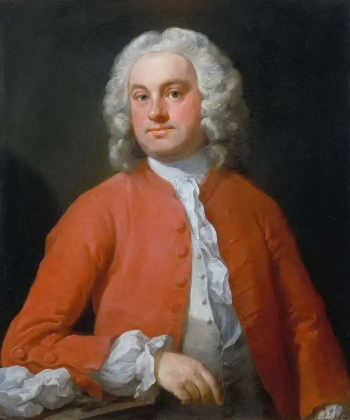Hogarth, William: Portrait of a man