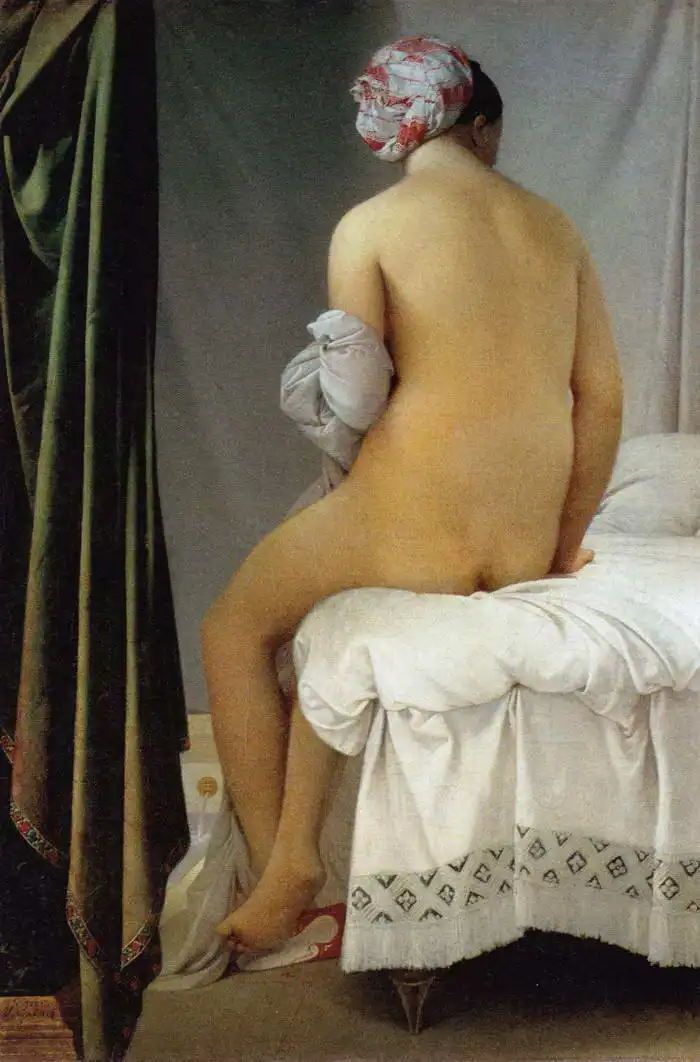 Ingres, Jean Auguste: After bath
