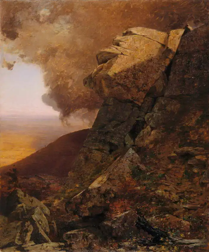 McEntee, Jervis: From the cliffs i...
