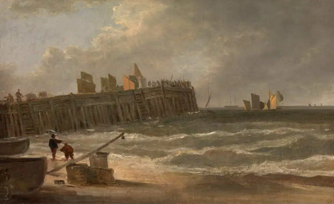 Crome, John: Molo di Yarmouth