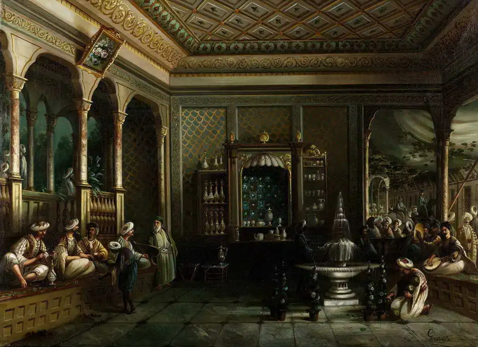 Jivanian, Megerdich: Cafe in Tophane