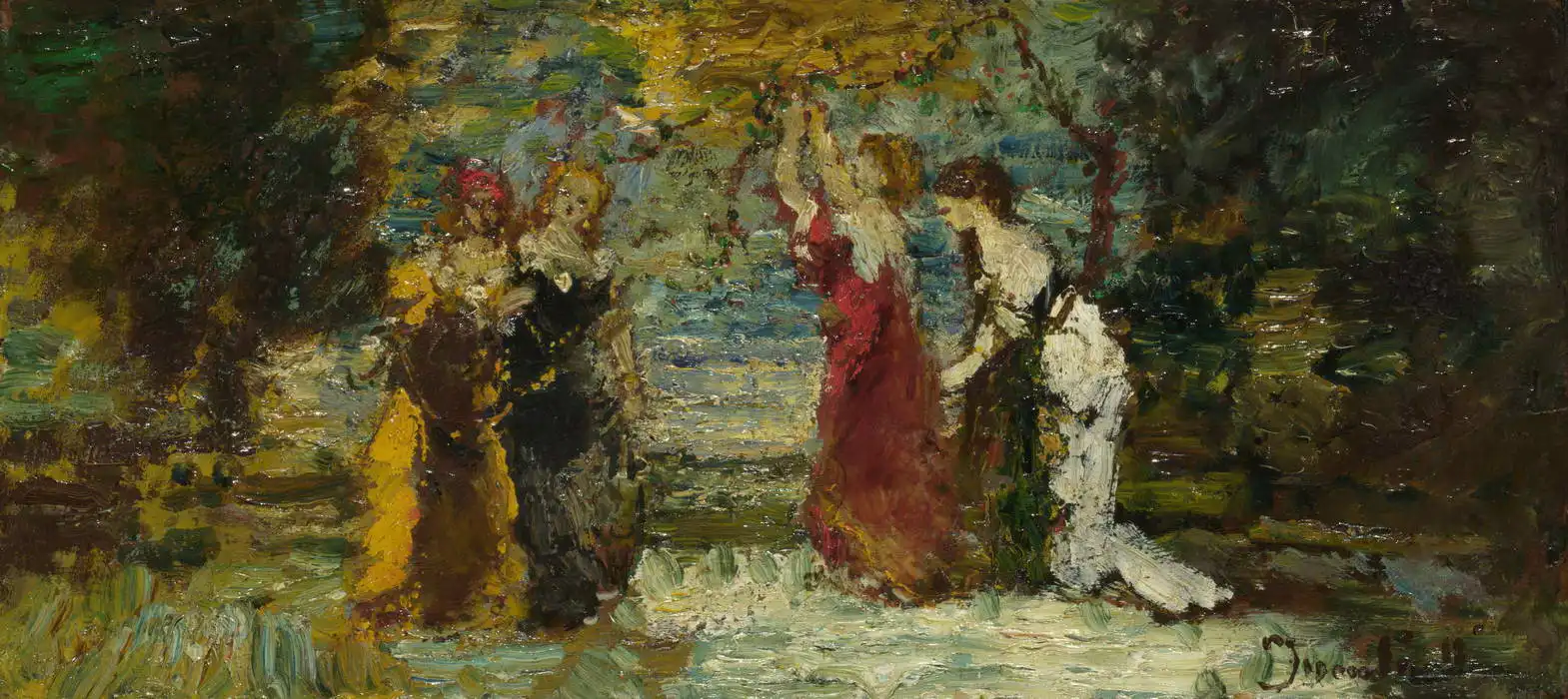 Monticelli, Adolphe: Four women