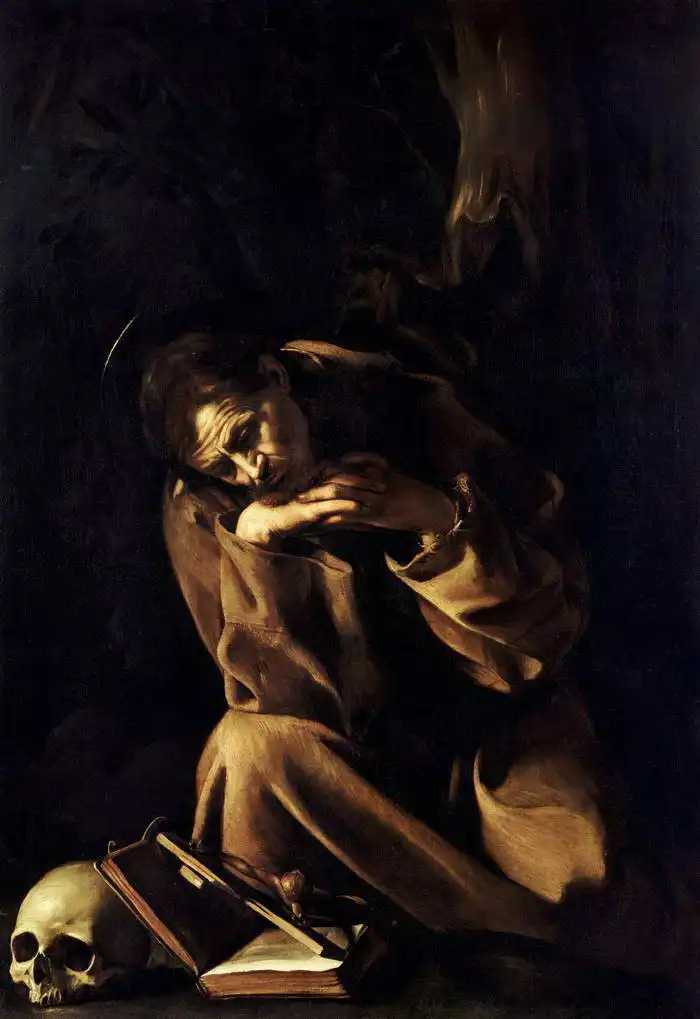 Caravaggio, M.: Meditating St. pa...