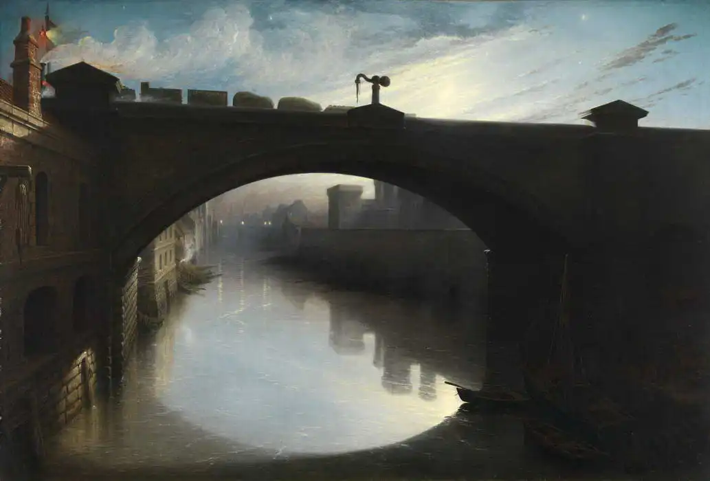 Paton, Waller Hugh: Pont ferroviaire sur la rivière Cart