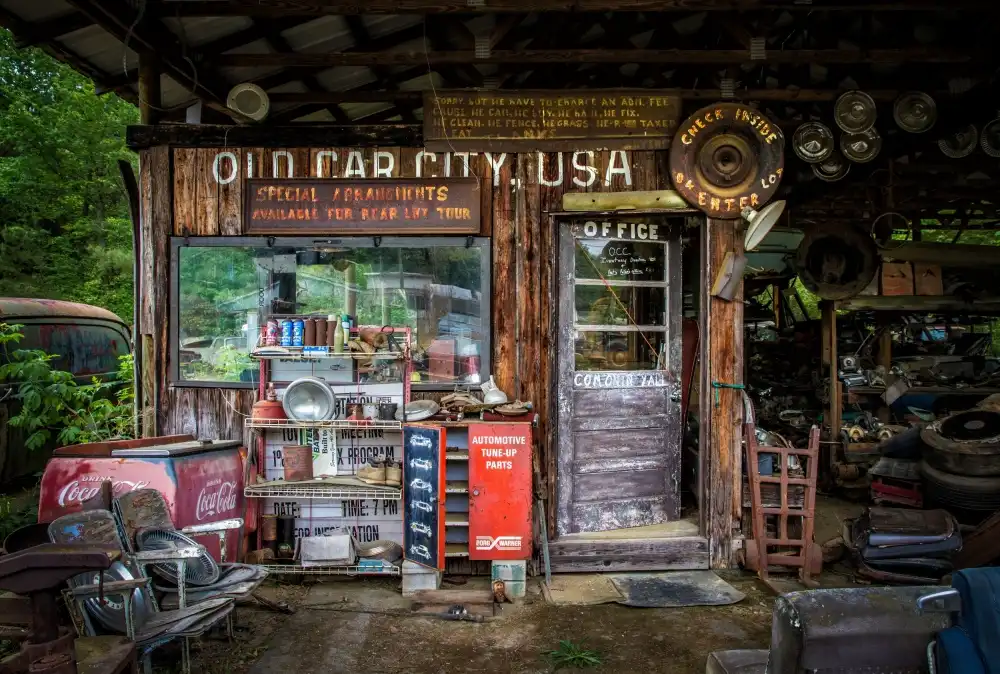 Mearman, Tony: Old Car City