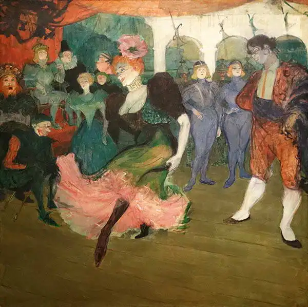 Toulouse-Lautrec, H.: Marcelle Lender Dancing