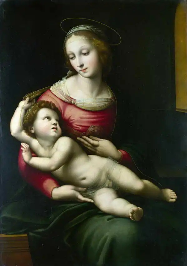 Raffael: Madonna and child