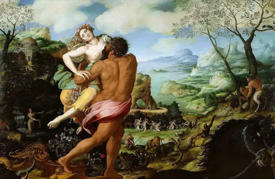 Allori, Alessandro: Abduction of Proserpine