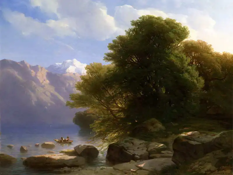 Calame, Alexandre: Lake Thun