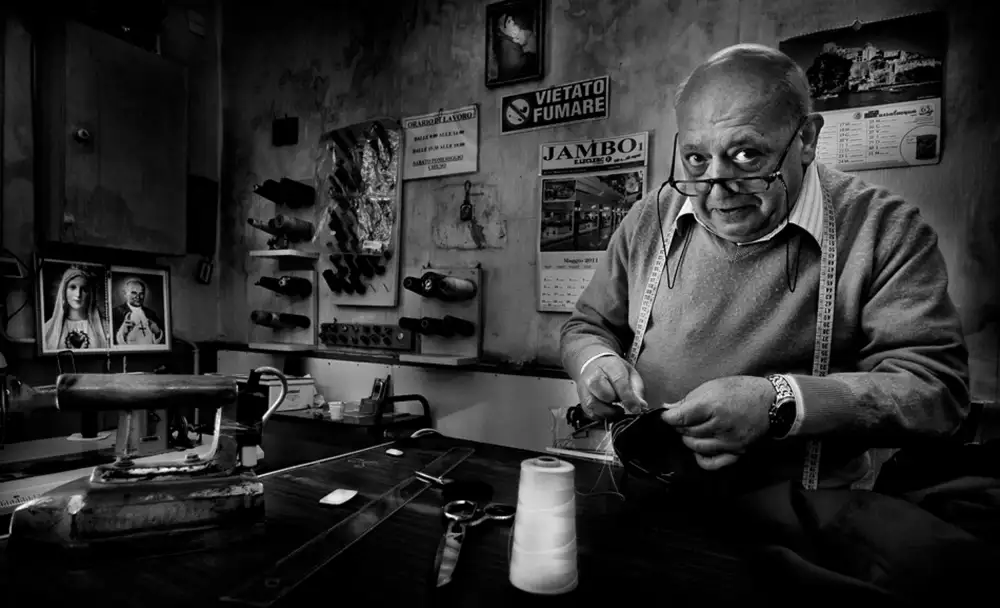 Grambone, Antonio: Il signor Giovanni,il sarto.