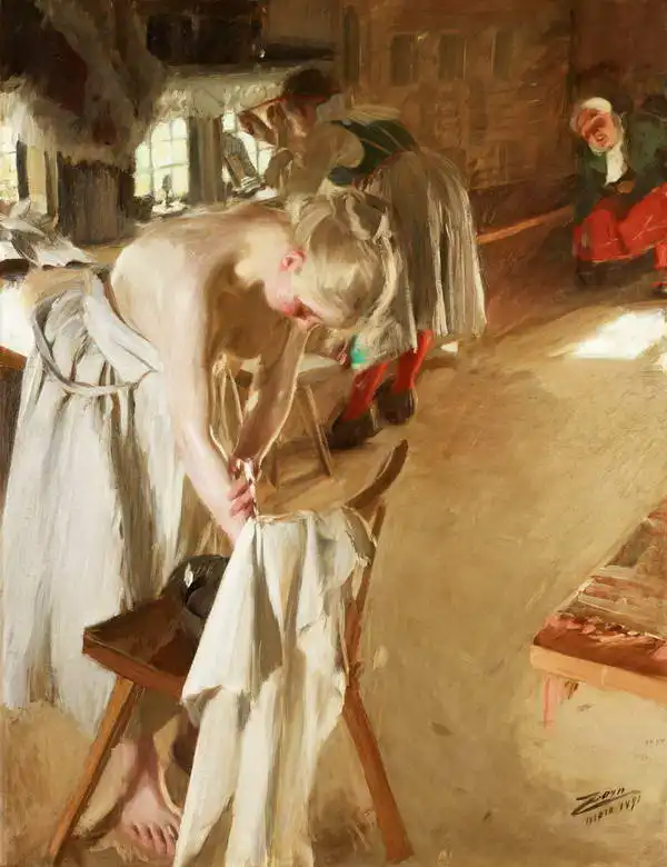 Zorn, Anders: Sunday morning