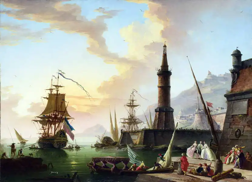 Vernet, Claude Joseph: Port