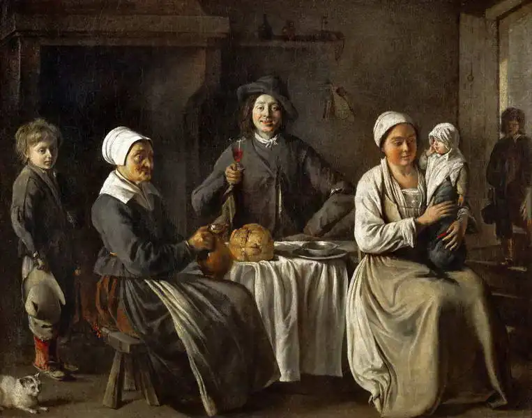 Le Nain, Antoine Louis: Happy family