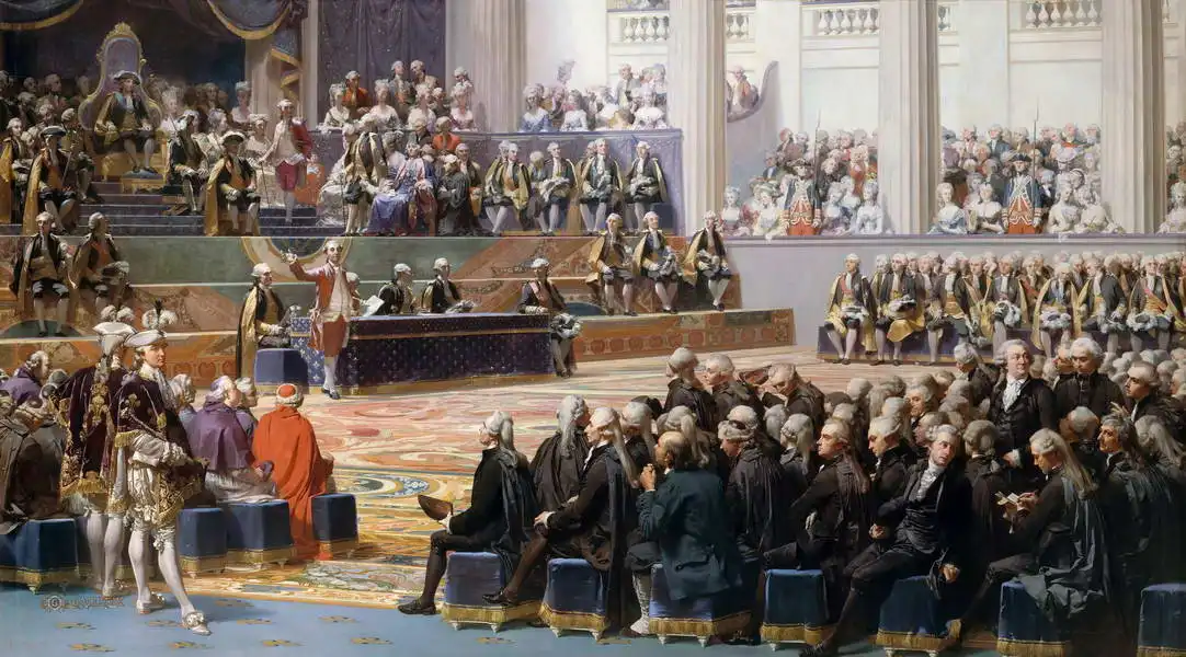 Couder, Auguste: Initiation des États généraux, 5.5.1789