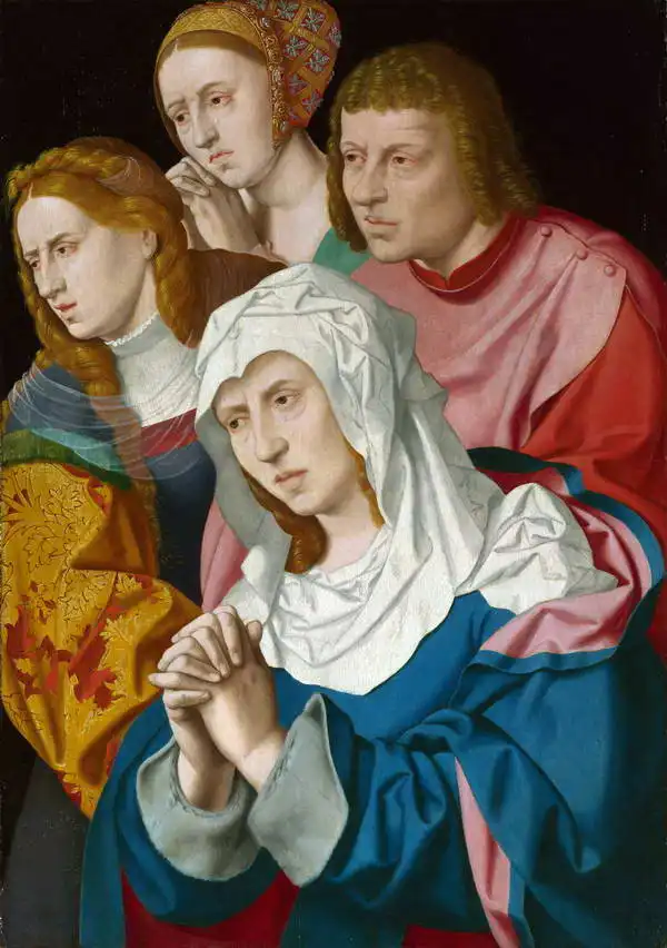 Bruyn, Bartholomeus, the elder: Virgin and saints