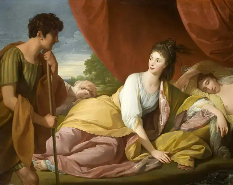 West, Benjamin: Cymon and Iphigenia