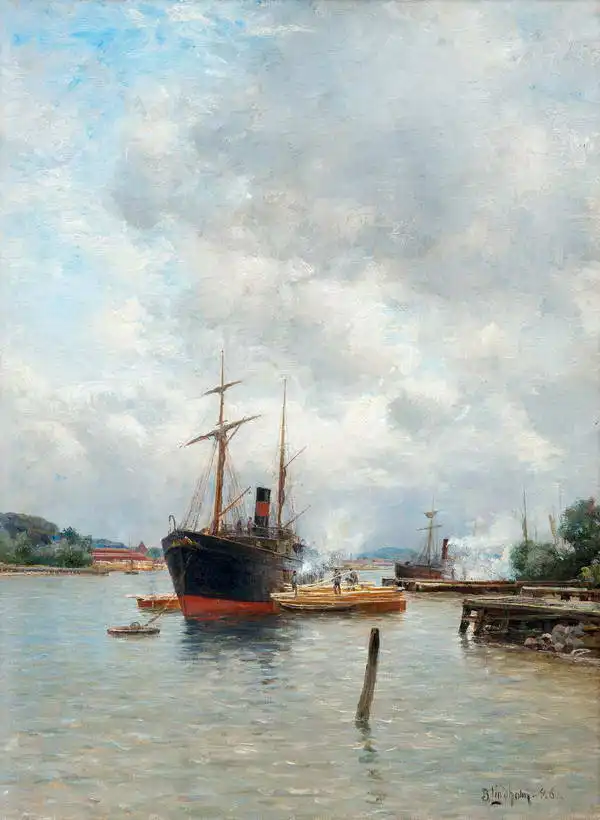 Lindholm, Berndt: In Harbor