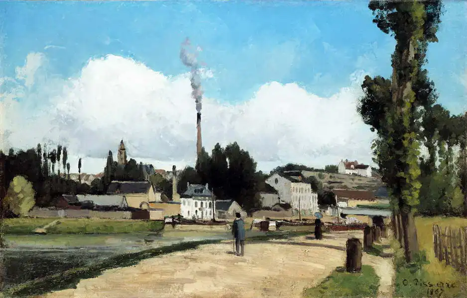 Pissarro, Camille: Les rives de l