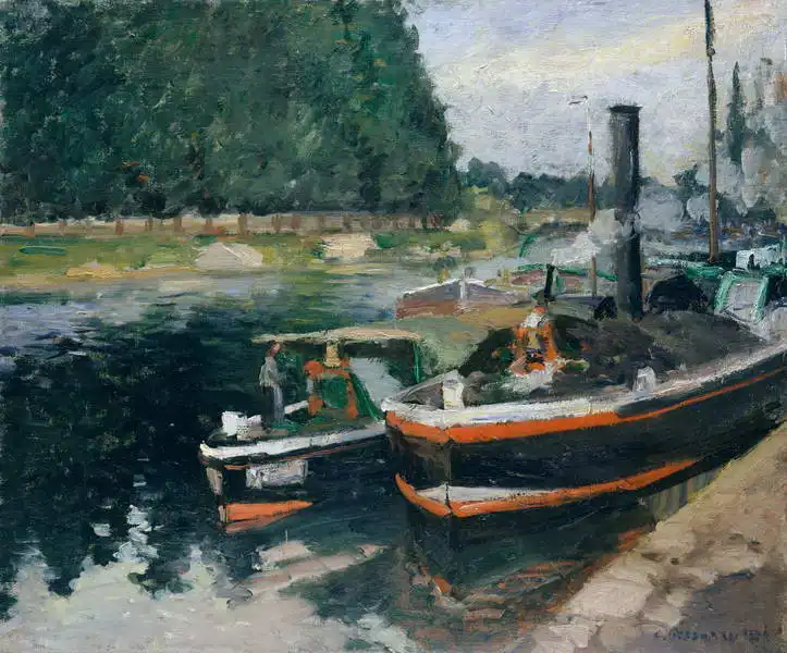 Pissarro, Camille: Navi a Pontoise
