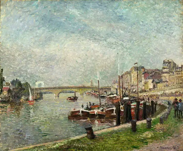 Pissarro, Camille: Quai Napoléon, Rouen