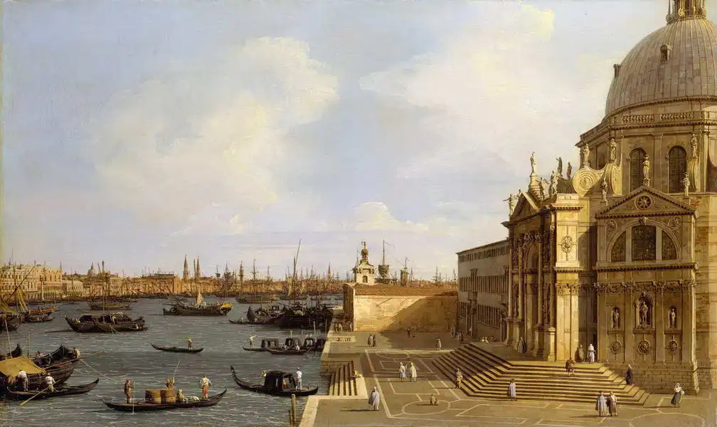 Canaletto, Giovanni: Venice, Santa Mar...
