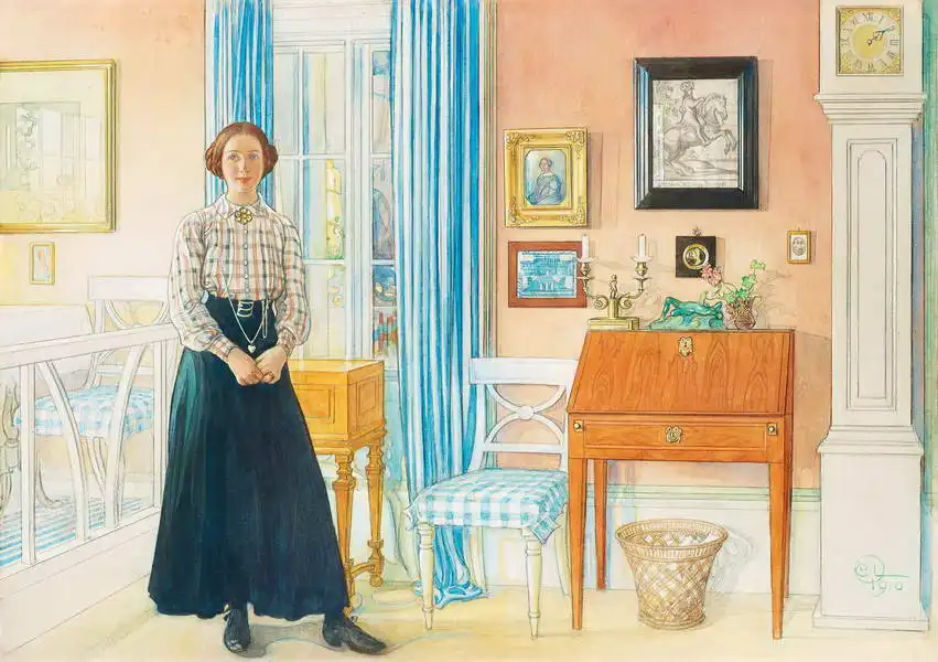 Larsson, Carl: Brita salon