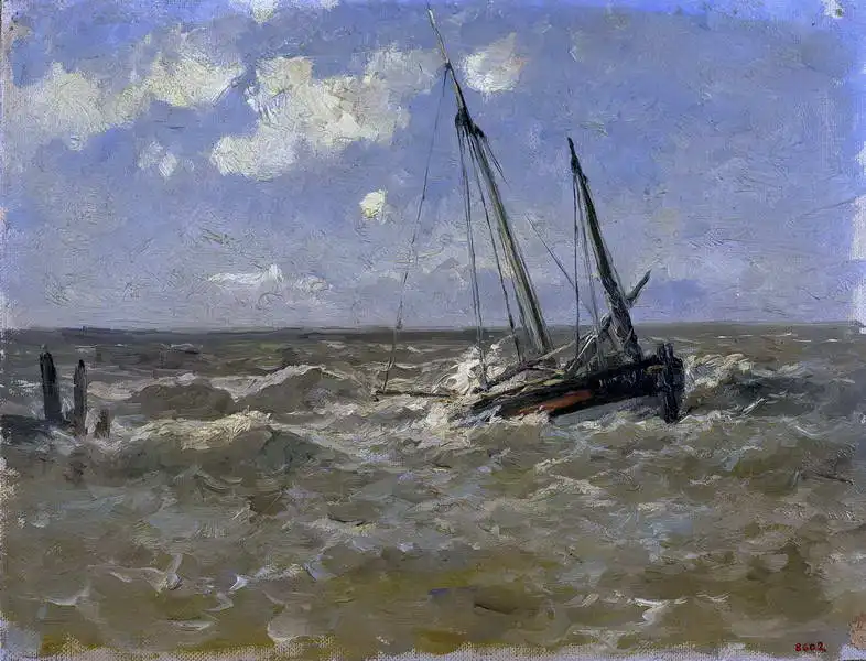 Haes, Carlos de: Lost ship Normandy
