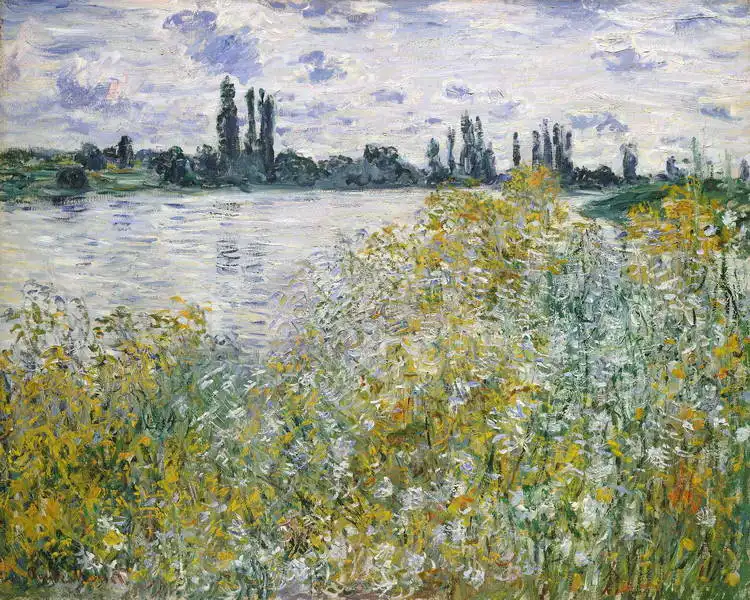Monet, Claude: Flowers near Vetheuil